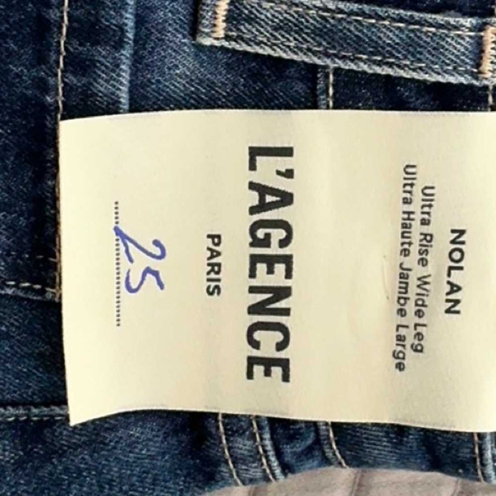 LAGENCE-NWT Size 25.Nolan Patch Pocket Jean in Dayton. - Picture 5 of 9